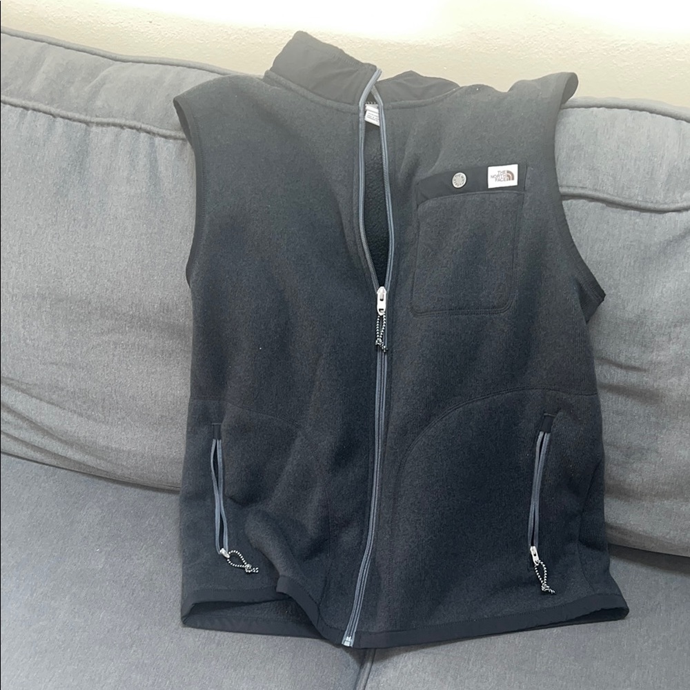 The North Face Black Fleece Vest
